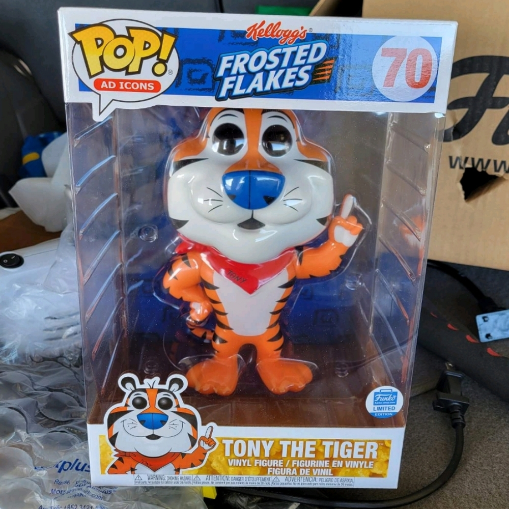 Tony The Tiger - AD ICON 10" Funko Pop #70 - Kelloggs Frosted Flakes - Limited